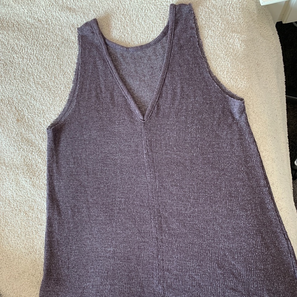 NWOT Project Social T If You Ever Rib Tank
